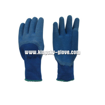 Latex Terry Knit Liner Winter Glove-5202